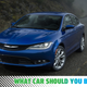 Image for article titled The Chrysler 200 I Bought A Few Months Ago Already Needs To Be Replaced! What Car Should I Buy?